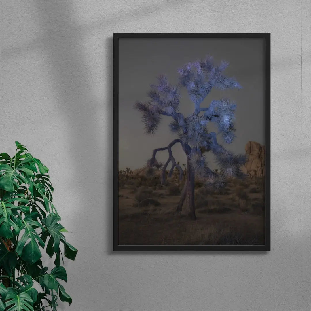 Joshua Tree contemporary wall art print by Delaney Allen - sold by DROOL