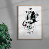 MICKS BIG ENTRANCE contemporary wall art print by DINES© - sold by DROOL