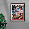 Star Wars contemporary wall art print by Deadly Prey Gallery - sold by DROOL