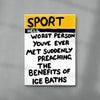 The Worst Person Youve Ever Met contemporary canvas art print by Times New Roadman - sold by DROOL