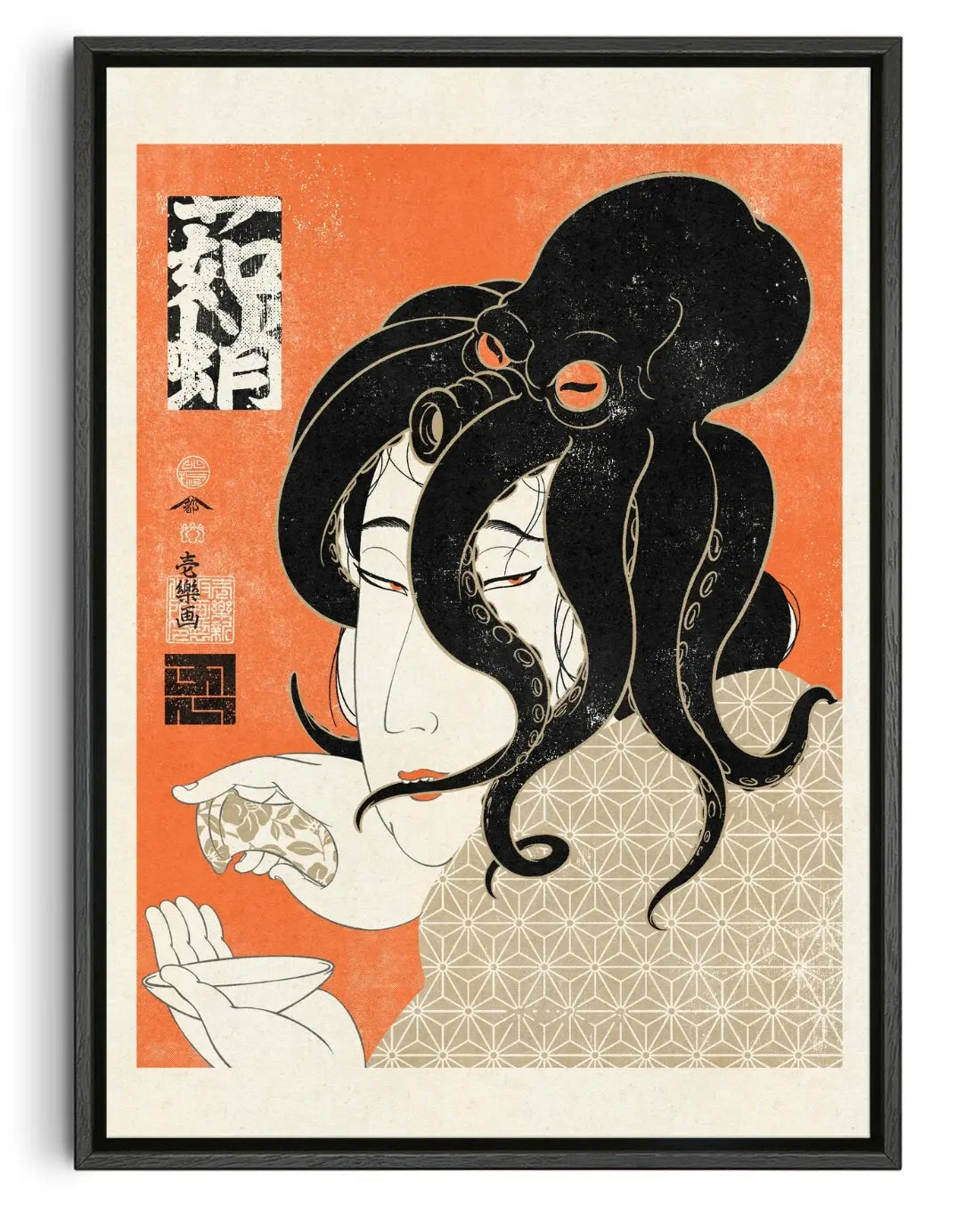 YUDEDAKO contemporary canvas print by ICHIRAKU STUDIO - sold by DROOL