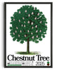 Cargar imagen en el visor de la galería, Chestnut Tree contemporary wall art print by George Kempster - sold by DROOL