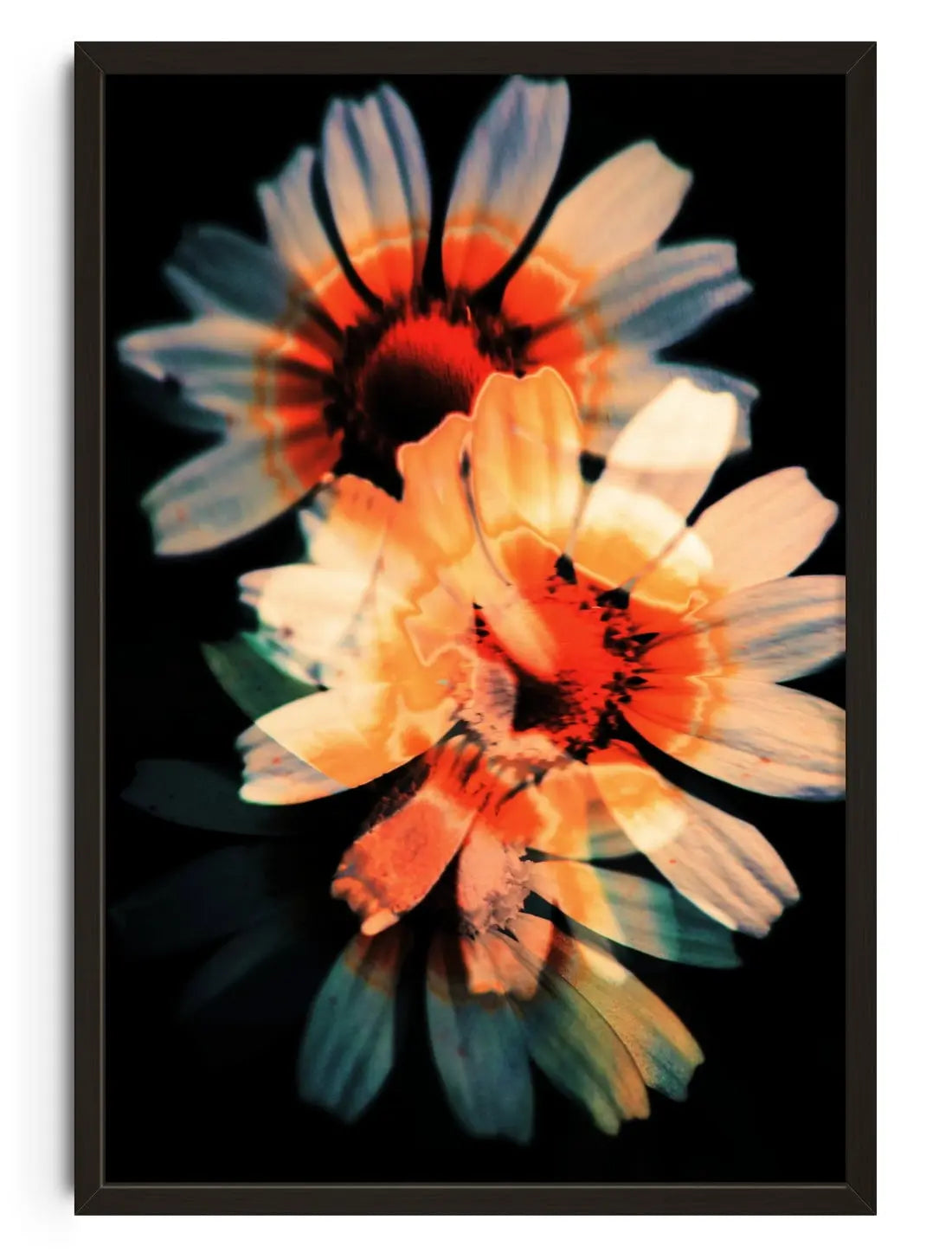 Double Exposure contemporary wall art print by Omar Belattar - sold by DROOL