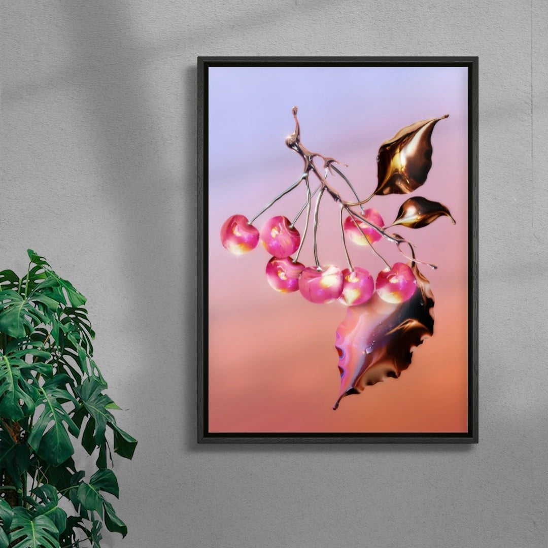 Colour Is Not For Domestication contemporary wall art print by Alex Valentina - sold by DROOL