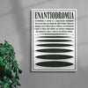 Enantiodromia contemporary wall art print by Utsav Verma - sold by DROOL