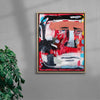 Vultures On The Rise contemporary wall art print by Billy Bagilhole - sold by DROOL