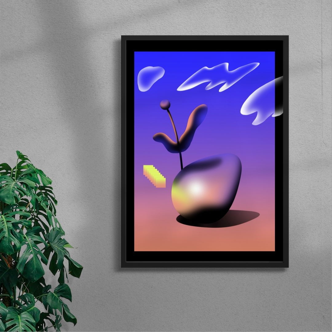 The Herb contemporary wall art print by Tolga Tarhan - sold by DROOL