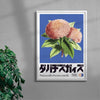 Ixora Waterfall contemporary wall art print by George Kempster - sold by DROOL