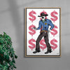 Hands Up contemporary wall art print by Caitlin Flood-Molyneux - sold by DROOL