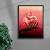 Enemies to Lovers contemporary wall art print by Paulina Almira - sold by DROOL