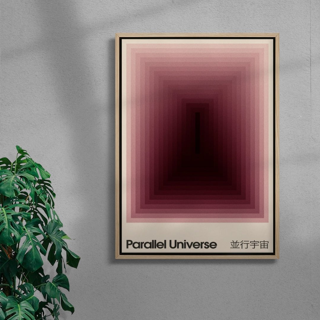 Parallel Universe contemporary wall art print by Henry M. - sold by DROOL