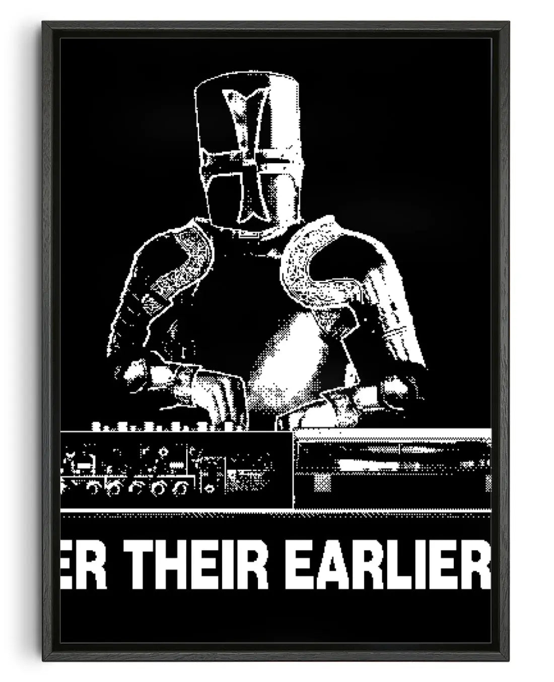I Prefer Their Earlier Stuff contemporary canvas print by christos.jpeg - sold by DROOL