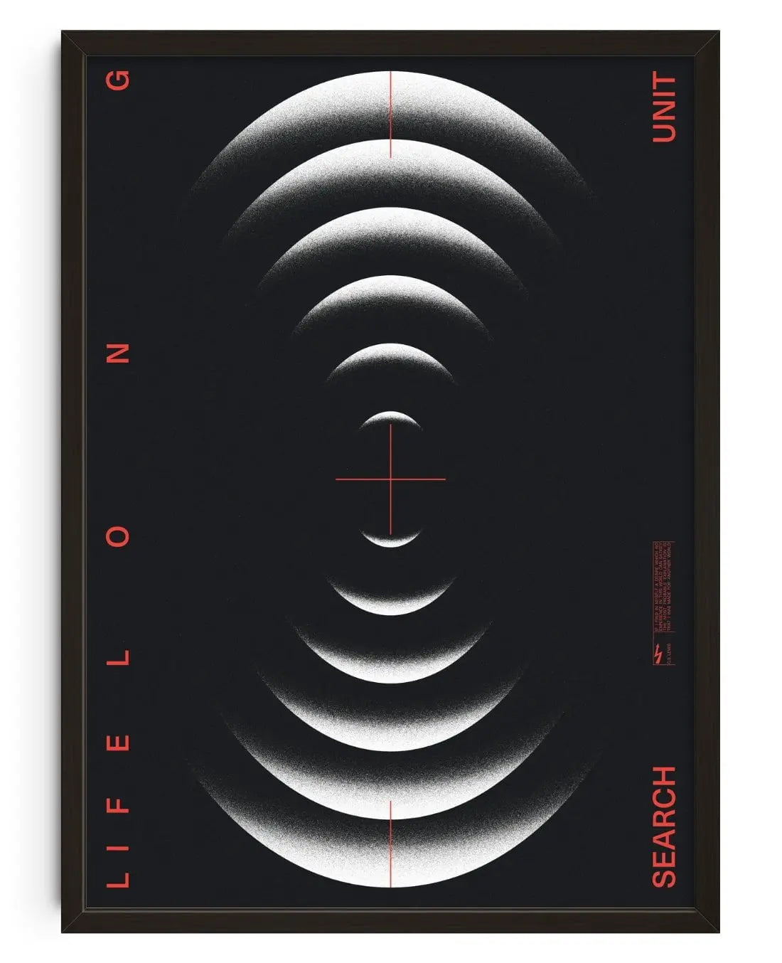 LIFELONG SEARCH UNIT contemporary wall art print by Xtian Miller - sold by DROOL