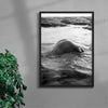 Below The Whisper contemporary wall art print by Gregory Tauziac - sold by DROOL