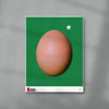 Huevos (Eggs) contemporary wall art print by Miguel Vides - sold by DROOL