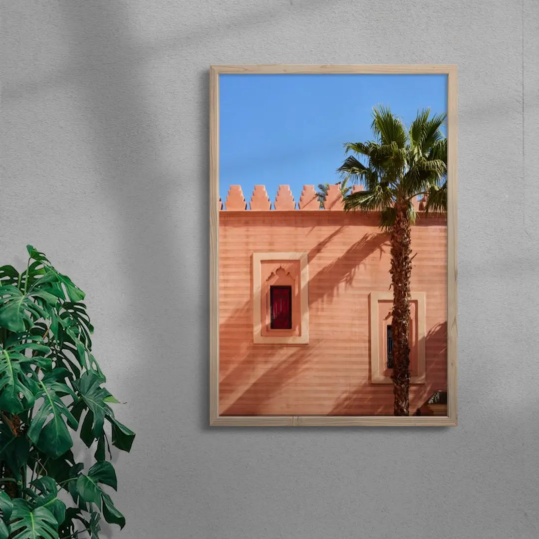 Golden Hour contemporary wall art print by Svenja Blobel - sold by DROOL