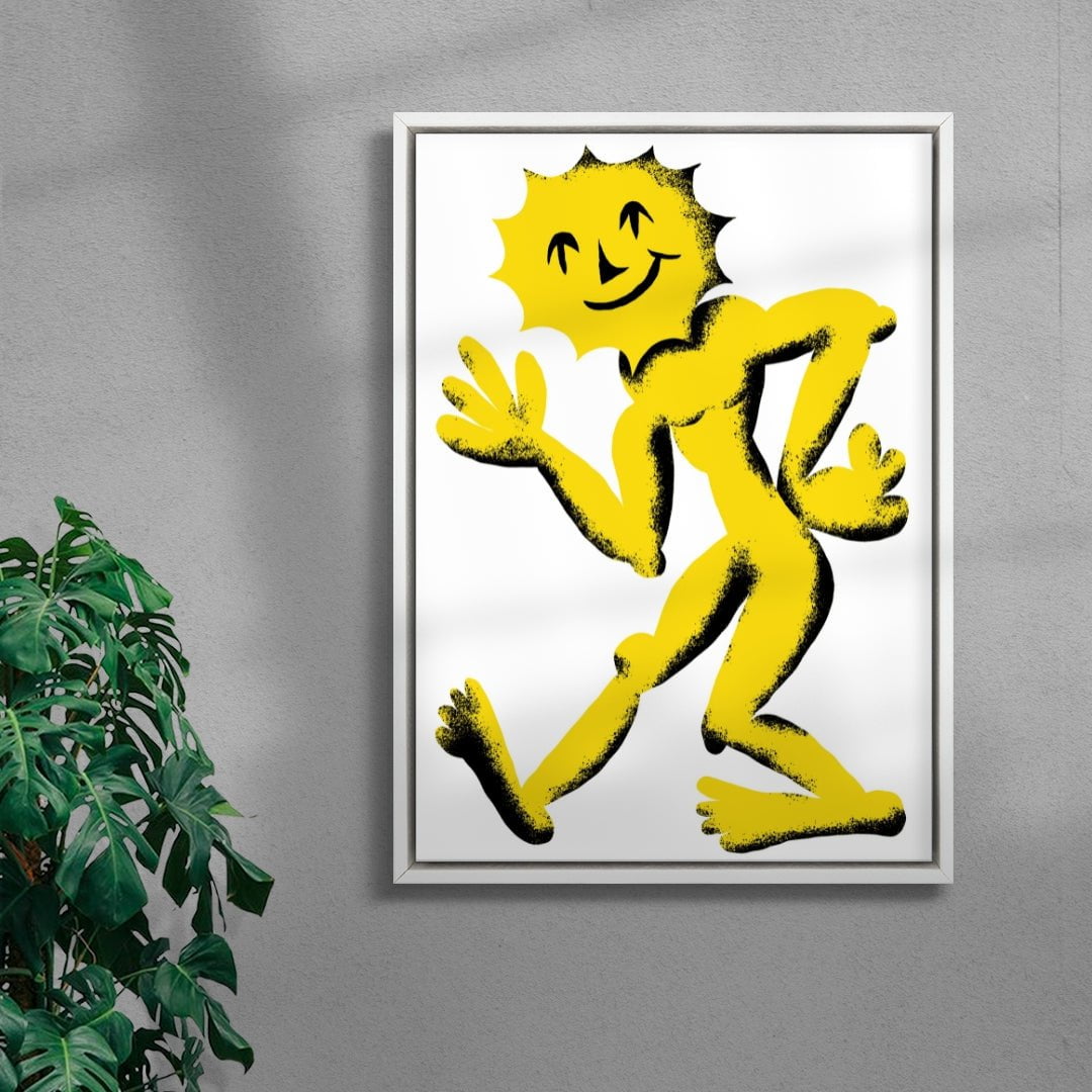 Summer Bod! contemporary wall art print by Guy Field - sold by DROOL