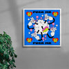 Fuck Me contemporary wall art print by Ovcharka - sold by DROOL