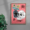 Certainty contemporary wall art print by Caitlin Flood-Molyneux - sold by DROOL
