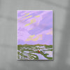 Devon contemporary wall art print by Lily Kong - sold by DROOL
