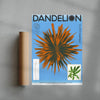 Dandelion contemporary wall art print by Studio Trikken - sold by DROOL
