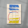 Loop contemporary wall art print by Edan Strachan - sold by DROOL