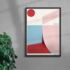 New Formalism I contemporary wall art print by Linus Lohoff - sold by DROOL