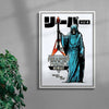 Reaper Radio contemporary wall art print by Othman Zougam - sold by DROOL
