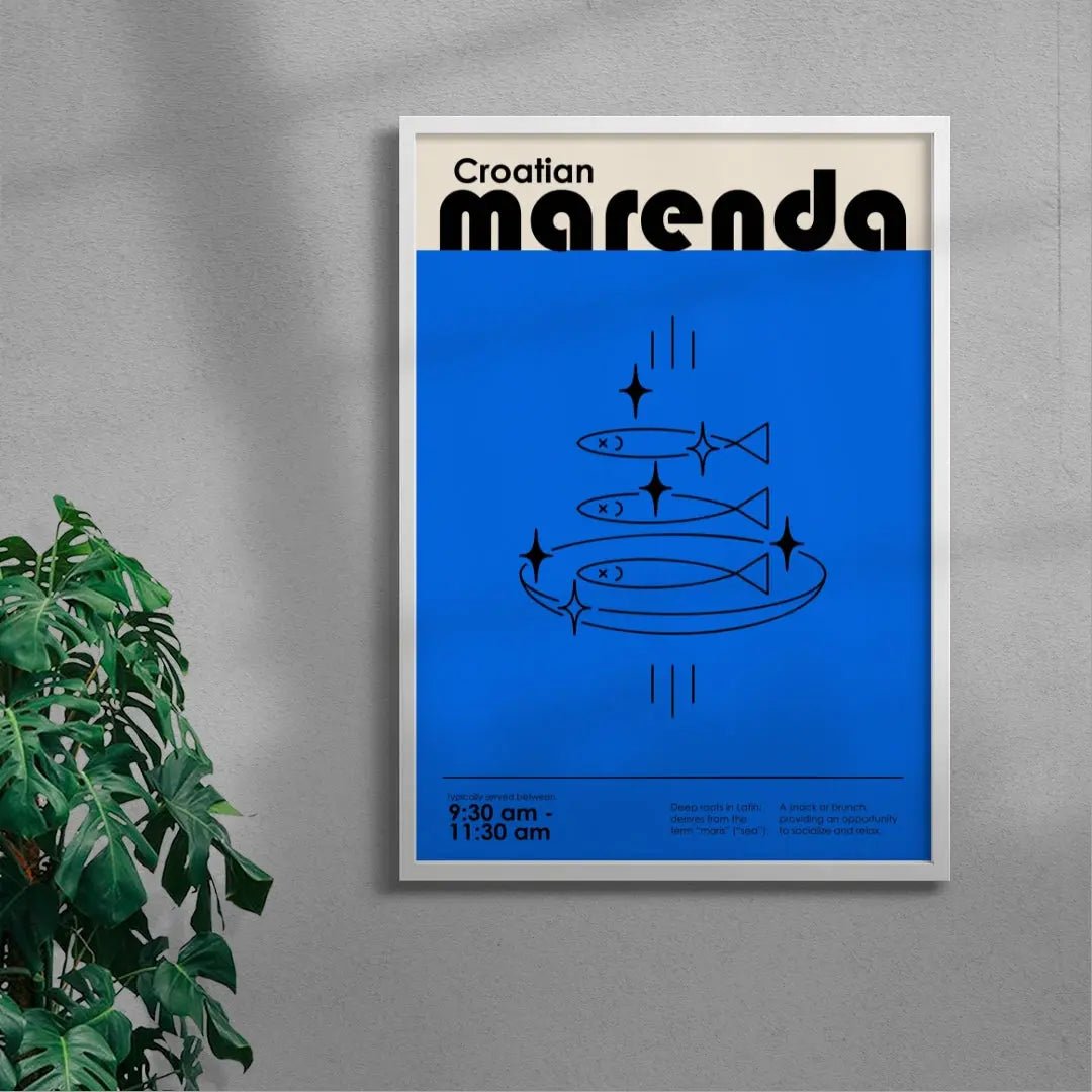 Croatian Marenda Fish