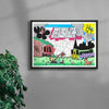 Time In The City: London contemporary wall art print by Time - sold by DROOL