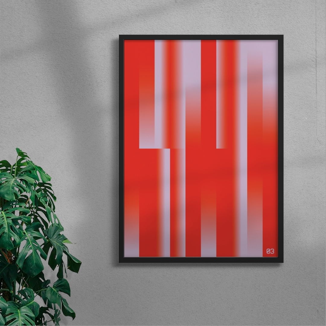 11.7x16.5" (A3) Grade 03 - UNFRAMED contemporary wall art print by Adam Foster - sold by DROOL