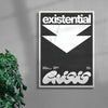 Existential Crisis contemporary wall art print by Salome Frenzel - sold by DROOL