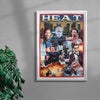 Heat contemporary wall art print by Deadly Prey - sold by DROOL