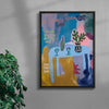 Untitled contemporary wall art print by Cambo - sold by DROOL