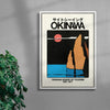 Okinawa 3 contemporary wall art print by Othman Zougam - sold by DROOL