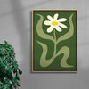 Flower 2 contemporary wall art print by Max Blackmore - sold by DROOL