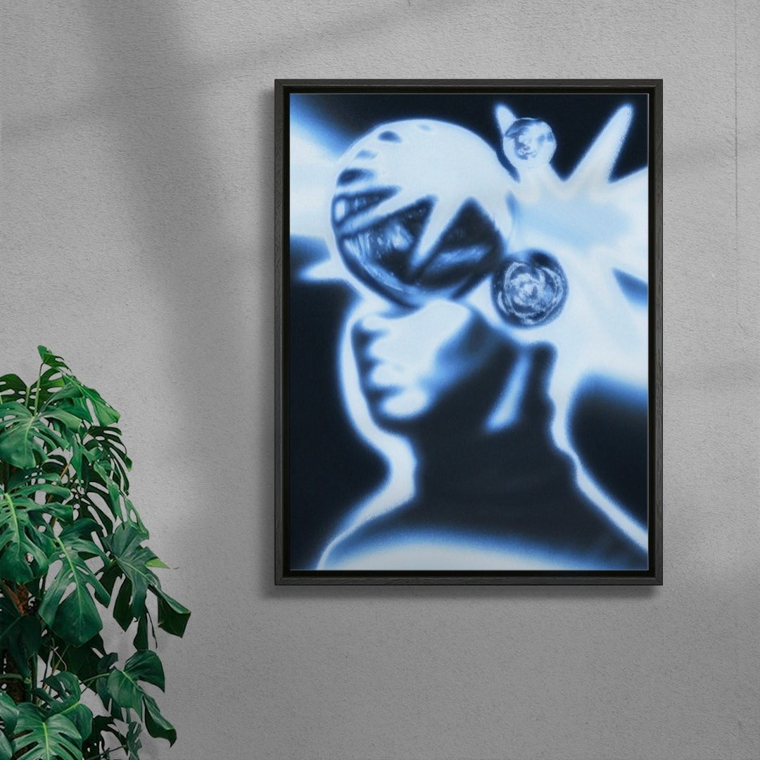 Inner Worlds contemporary wall art print by Antoine Paikert - sold by DROOL