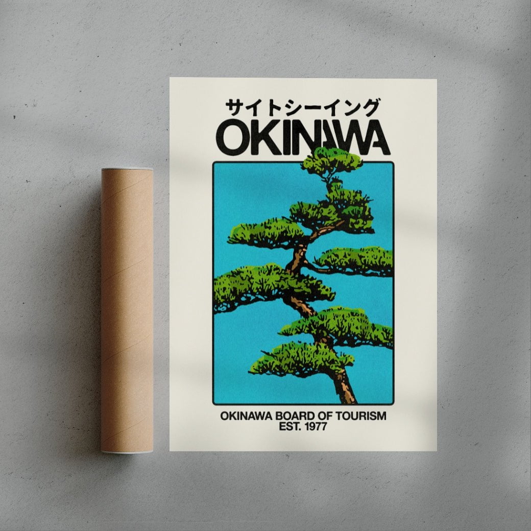 Okinawa 1 contemporary wall art print by Othman Zougam - sold by DROOL