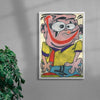 Edd contemporary wall art print by Austin Ansbro - sold by DROOL