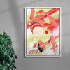 IN BLOOM contemporary wall art print by Arina Kokoreva - sold by DROOL