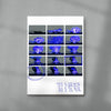 This is not BLUE (car) contemporary wall art print by mareykrap - sold by DROOL