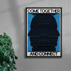 Connect contemporary wall art print by John Schulisch - sold by DROOL