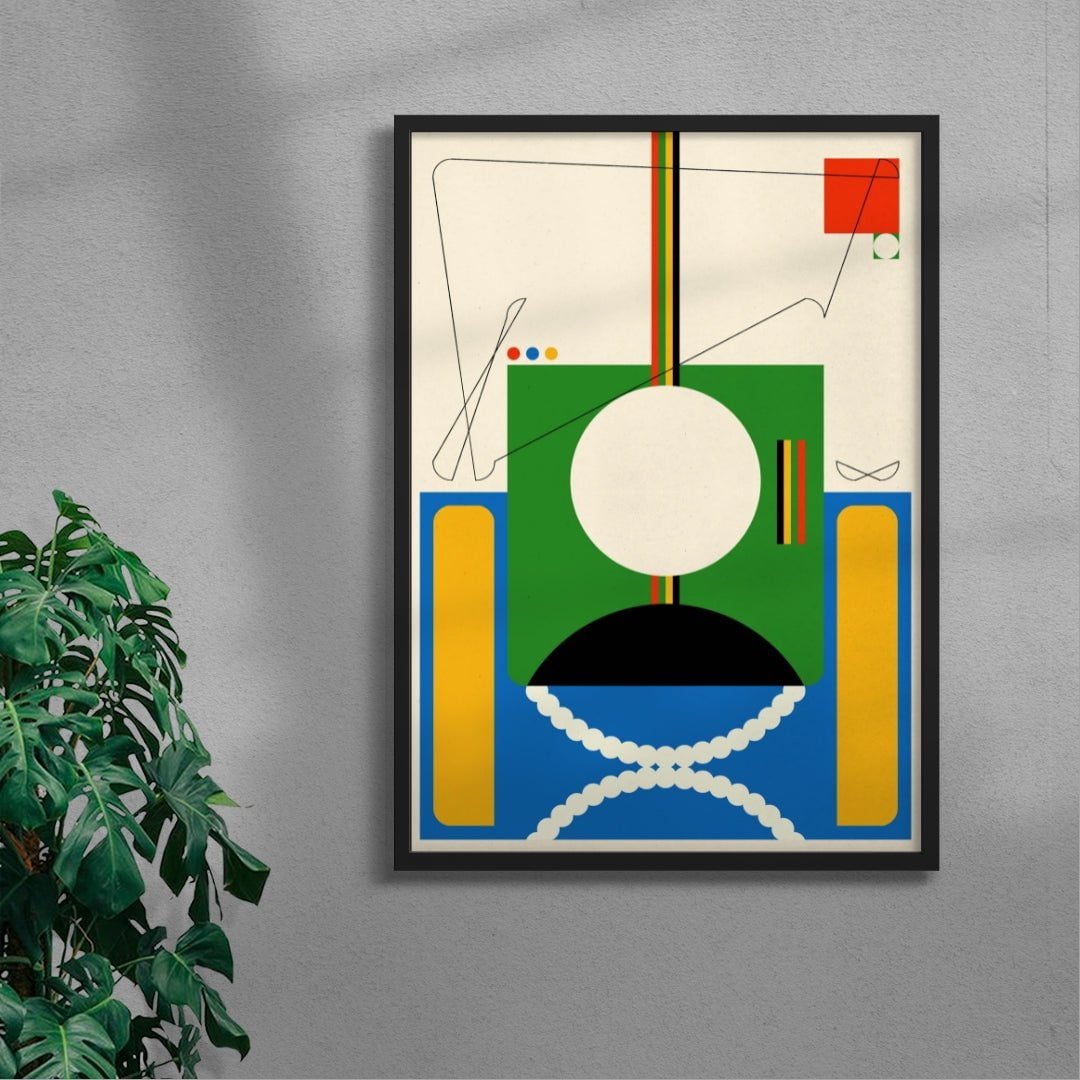 7.4272 contemporary wall art print by Tristan Huschke - sold by DROOL
