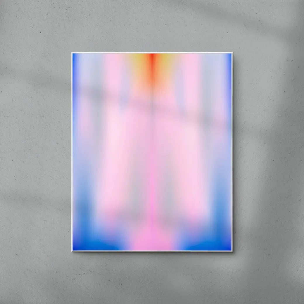 Record 01 contemporary wall art print by Federico Sánchez - sold by DROOL