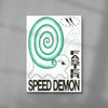 Speed Demon contemporary wall art print by Alexander Khabbazi - sold by DROOL