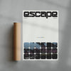 Escape contemporary wall art print by Ricky Mocky - sold by DROOL