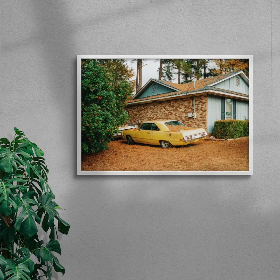 Buried contemporary wall art print by Kelsey Smith - sold by DROOL