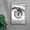 Escape To The Beginning contemporary wall art print by Todd Pham - sold by DROOL
