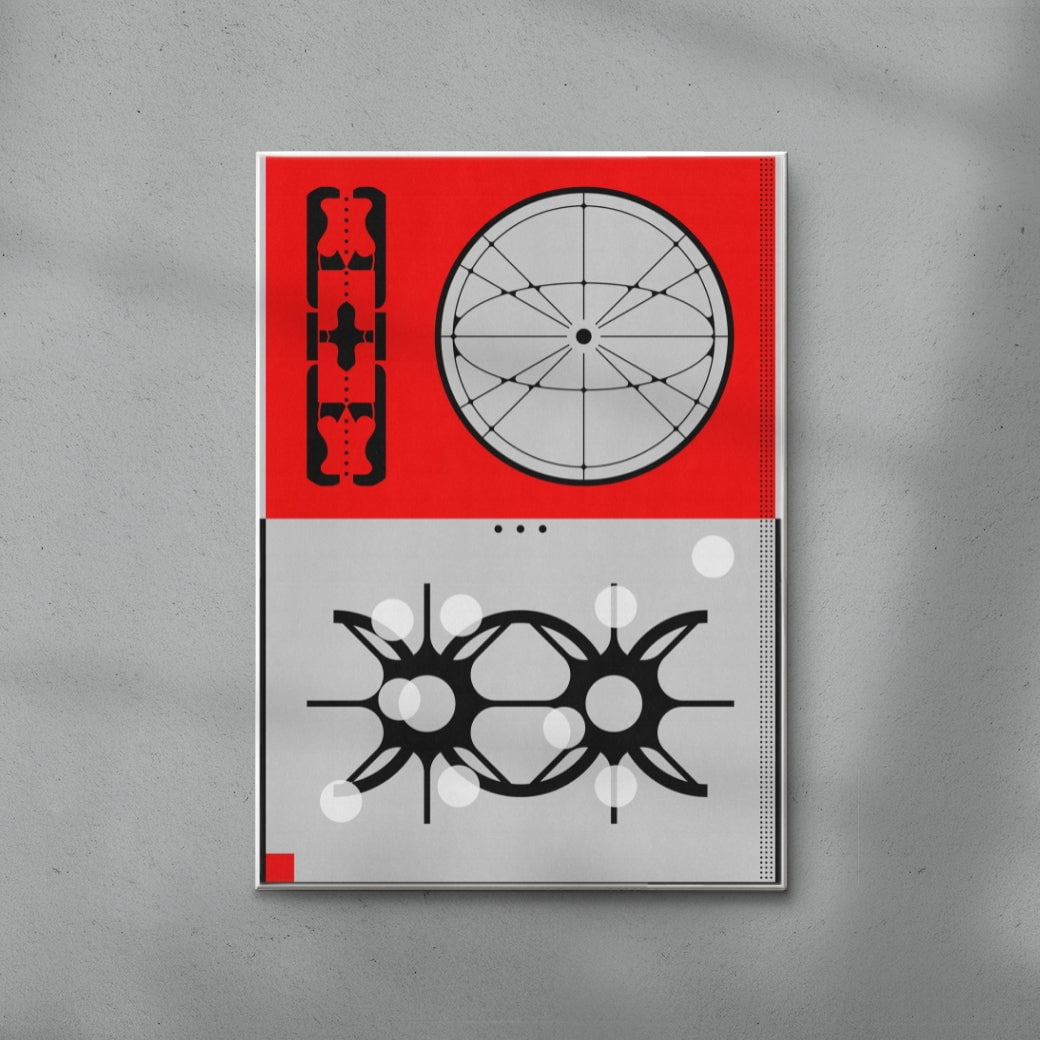 7.4277 contemporary wall art print by Tristan Huschke - sold by DROOL