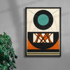 Revolt contemporary wall art print by Tristan Huschke - sold by DROOL